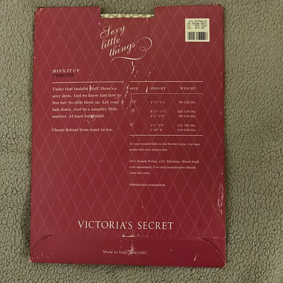 Sexy Little Things Fishnet Pantyhose Size B-NWT - Picture 2 of 5